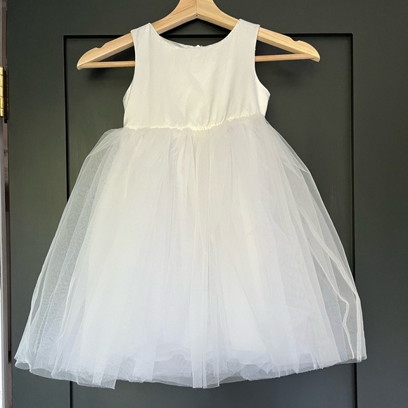 Girls Gymboree silk/polyester/tulle dress size 4 - Picture 1 of 4